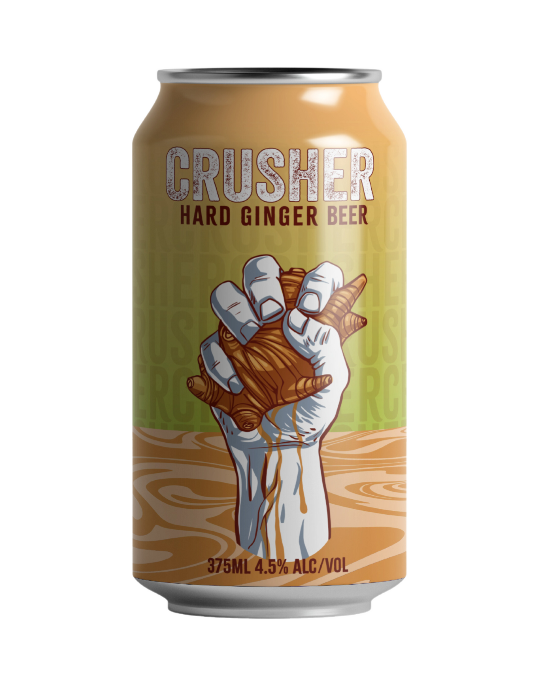 CRUSHER: Hard Ginger Beer (Sugar Free)