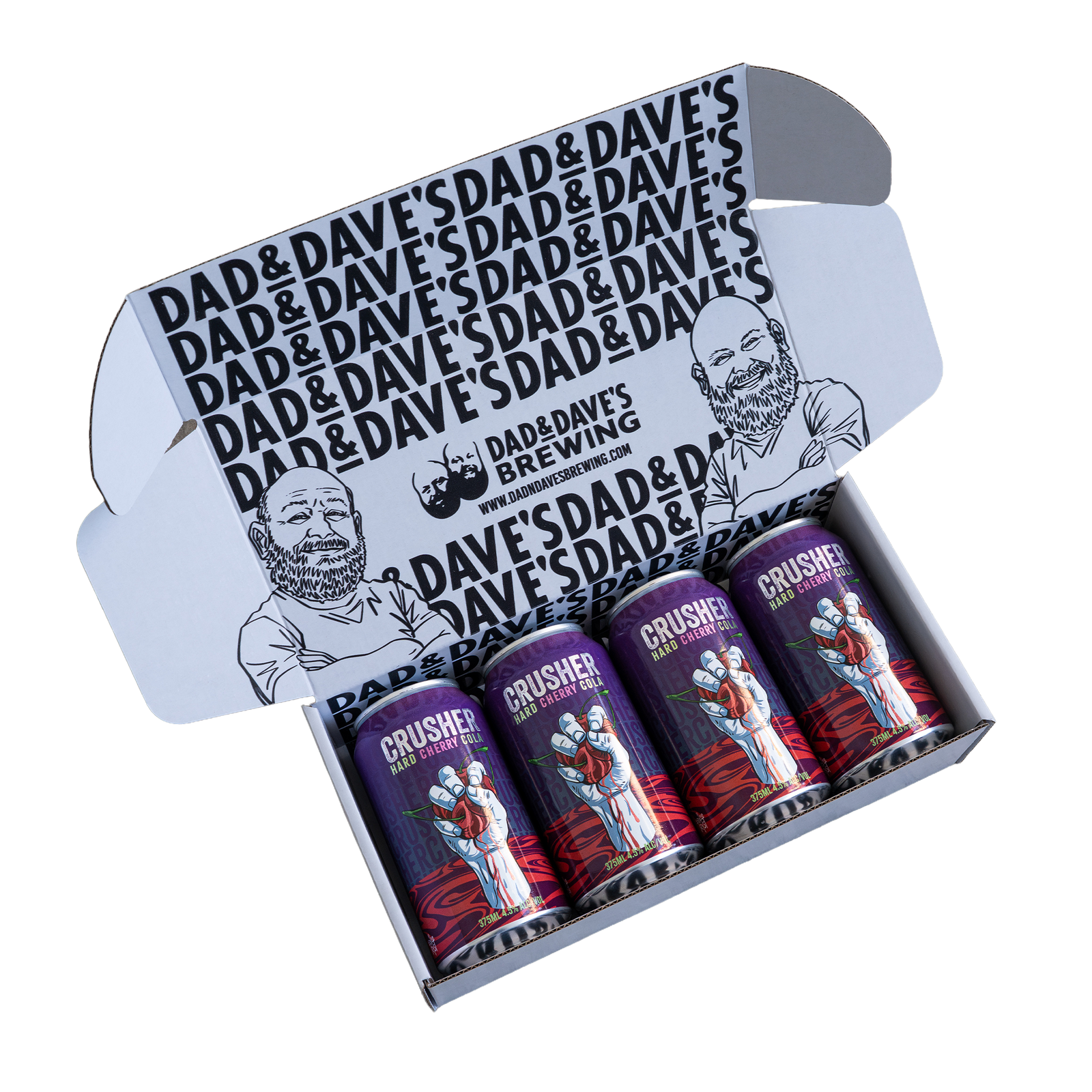 CRUSHER: Hard Cherry Cola (Sugar Free) Taster Pack