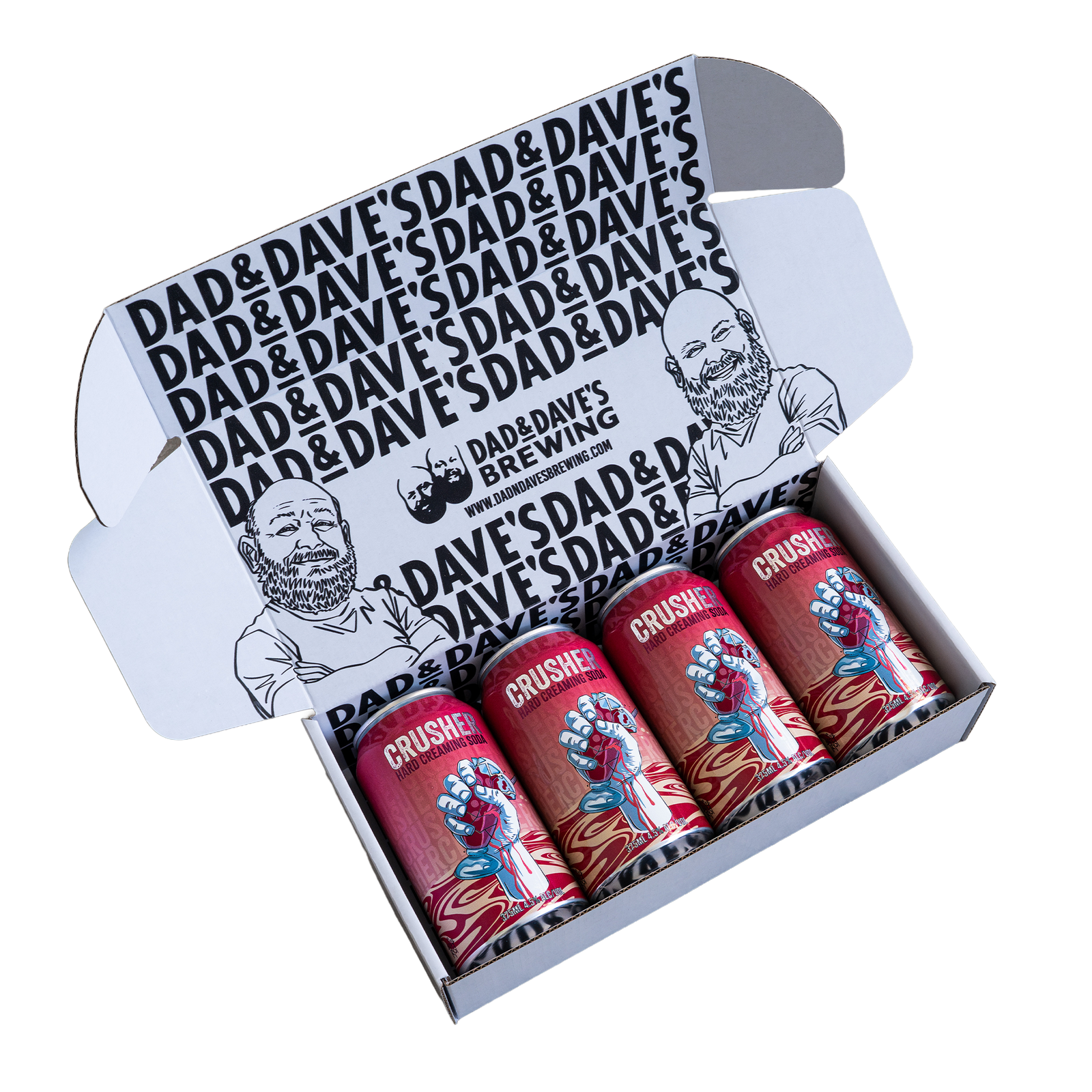 CRUSHER: Hard Creaming Soda Taster Pack